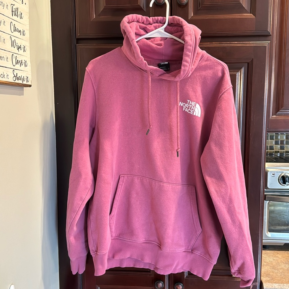 Pink The Northface Hoodie Size M